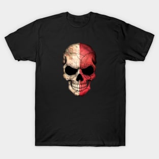 Maltese Flag Skull T-Shirt